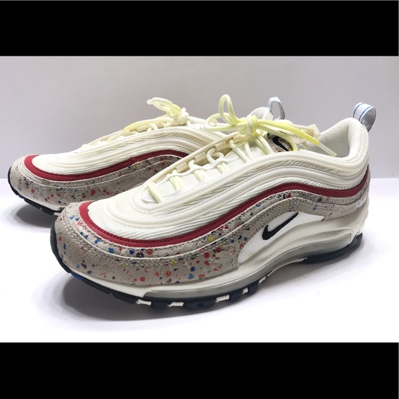 NEW Nike Air Max 97 Premium Splatter Mens Shoes - Picture 3 of 8